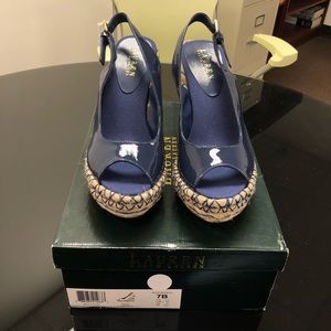 Ralph Lauren Talya Wedge (size 7B / 38 EUR)